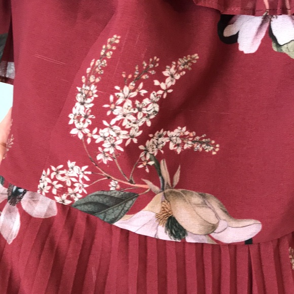 NWOT Keepsake Last Dance ruffle offshoulder dress - Picture 9 of 15